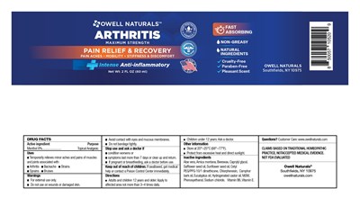 Product Label01 (On10520 Arthritispaincream Df (1))